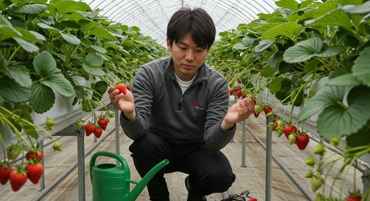 イチゴ 農家 に なる に は