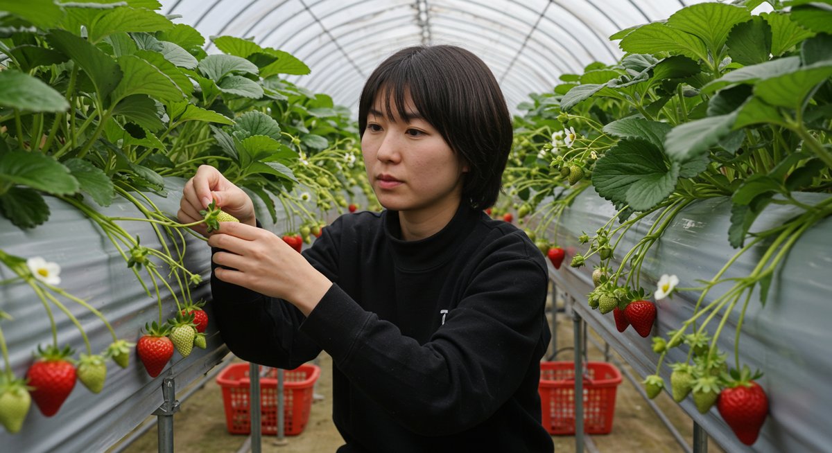 いちご狩り たくさん 食べる 方法