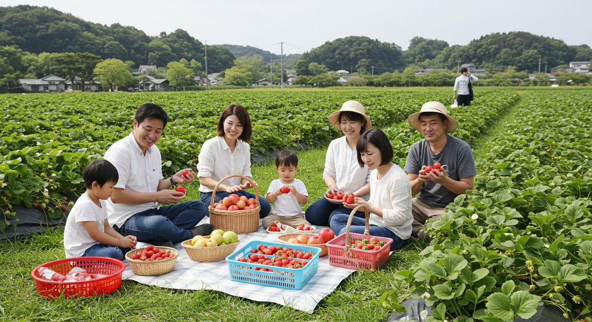 いちご狩り たくさん 食べる 方法