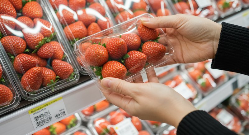 イチゴ スーパー 値段