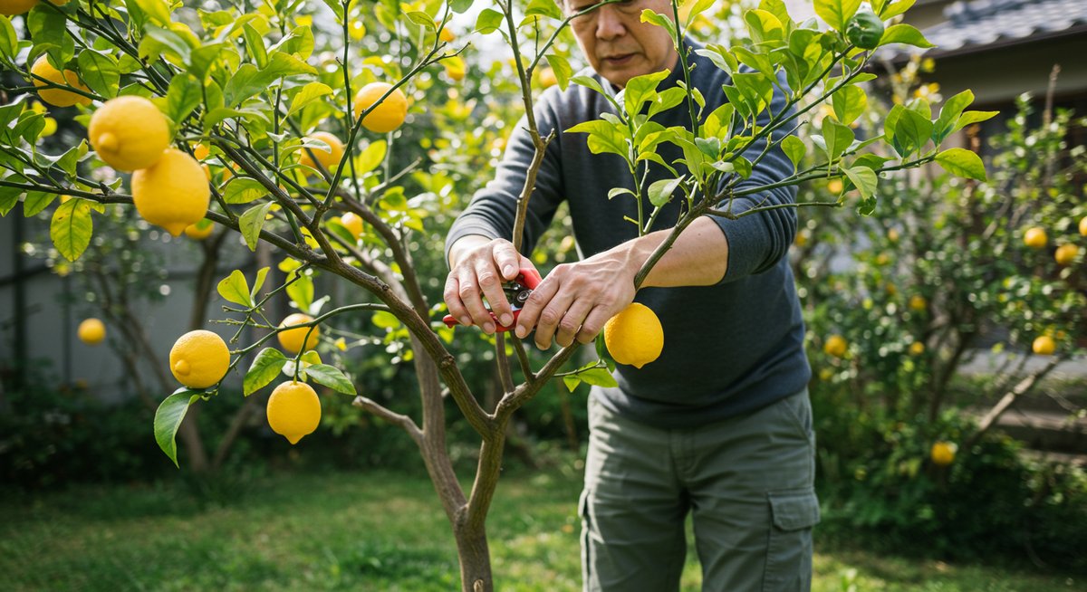 レモンの木 ほったらかし