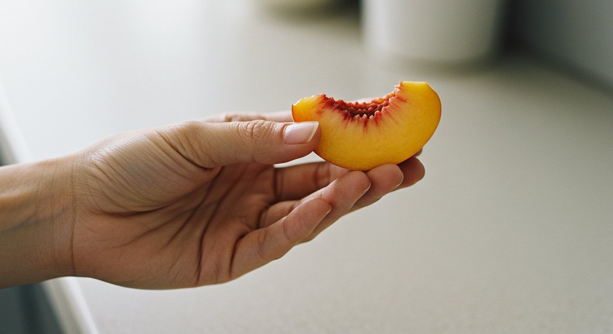 桃 茶色 食べ られる