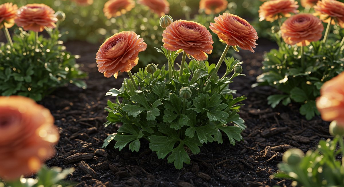 ラナンキュラス ほったらかし