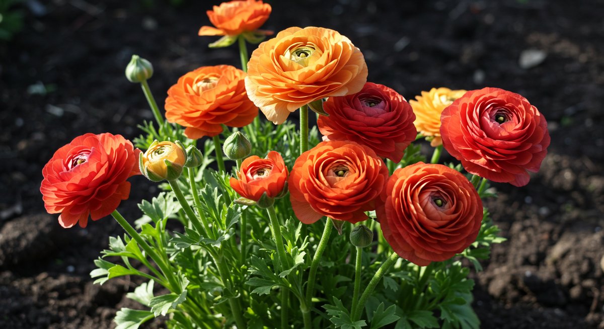 ラナンキュラス ほったらかし